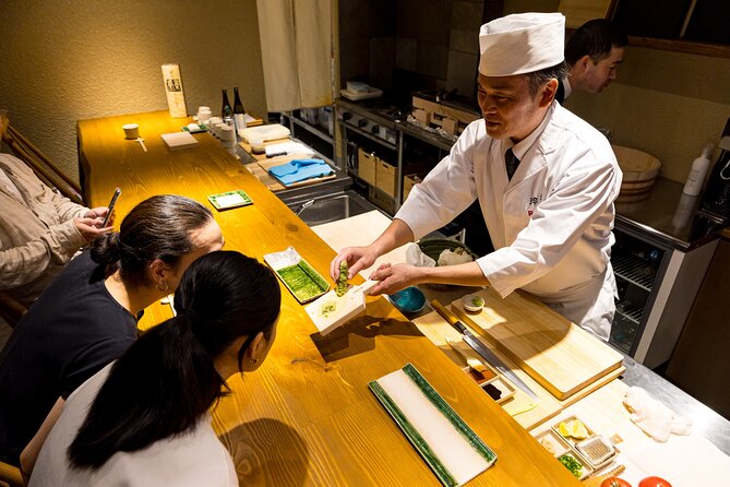 Premium 14-Piece Sushi & Cultural Discovery with Chef Interaction - A sushi lesson built around the chef’s counter