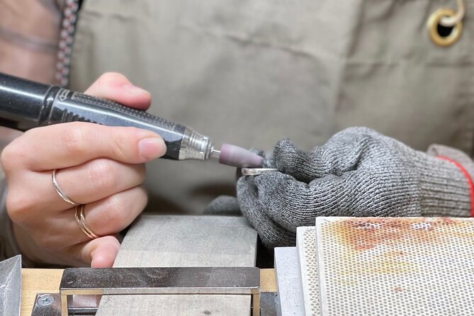Private Handmade Ring Workshop Activity in Tokyo Shibuya - A simple itinerary with hands-on texture work
