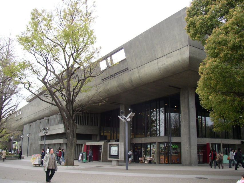 Private Ueno Park Architecture Tour - The Children’s Literature library and a building still changing