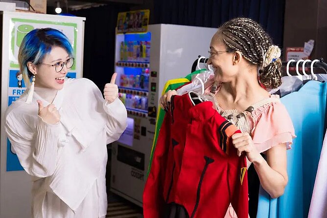 Professional Cosplay Photography Experience with English Guide - Choosing a costume at Cosset