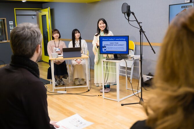 Professional Japanese Anime Voice Acting Workshop in Tokyo - Choosing a character and finding the emotion