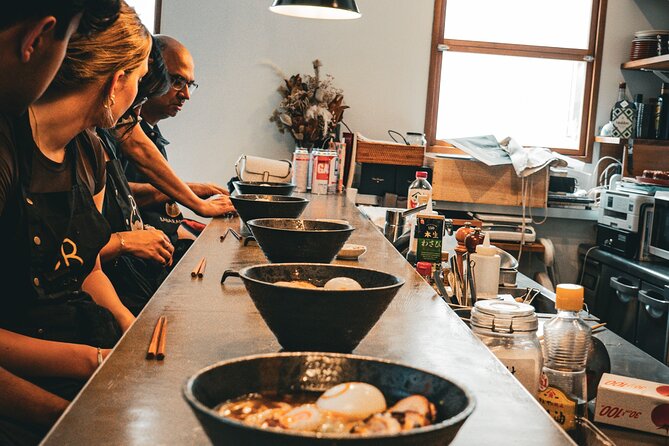 Professional Ramen & Gyoza with Ramen Chef in a restaurant! - Starting at Baba Ramen in Meguro