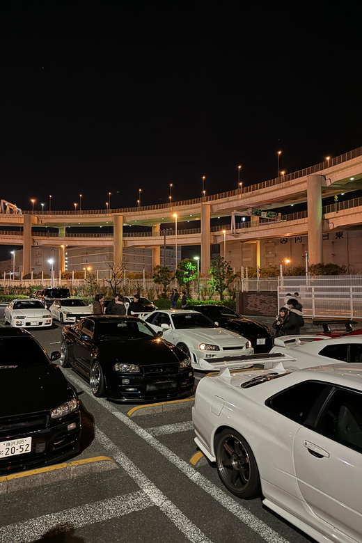 【R34】Tokyo：Private Daikoku tour in Modified R34 - The drive to Daikoku PA