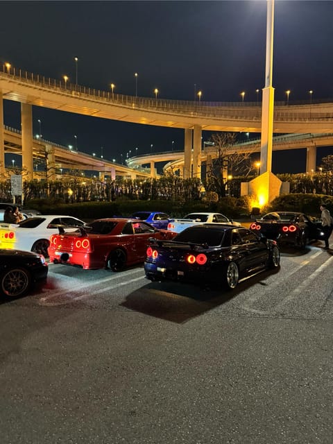 【R34】Tokyo：Private Daikoku tour in Modified R34 - Rainbow Bridge closes the loop