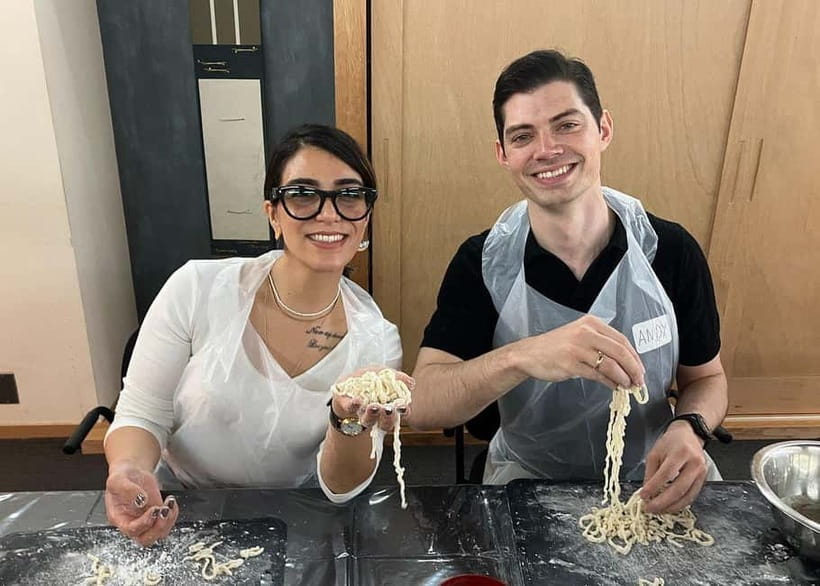Ramen Making from Scratch +Akihabara Tour –Cooking Class - Taking the train to Patia Kitchen Studios