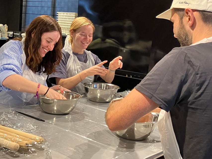 Ramen Making from Scratch +Akihabara Tour –Cooking Class - Eating the bowl you made