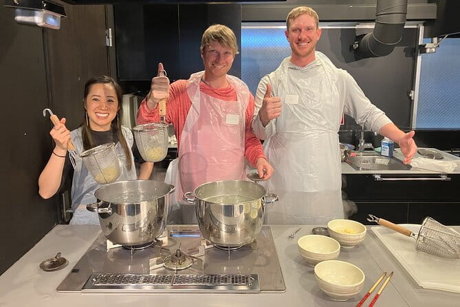 Ramen Making from Scratch +Akihabara Tour –Tokyo Cooking Class - Learning Japanese ingredients in a local supermarket