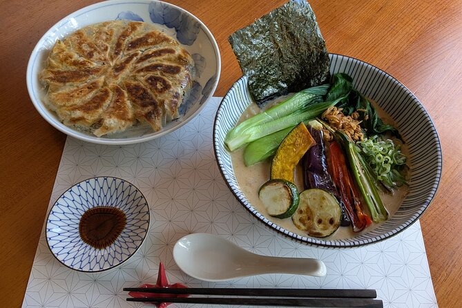 Ramen Making from Scratch with Tokyo Mom(Vegan Option Available) - A hands-on ramen class near Shinjuku Gyoenmae