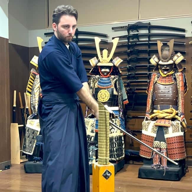 Samurai sword cutting experience - Key points to know before you book
