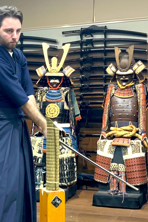 Samurai sword cutting experience - What $93 gets you in Tokyo