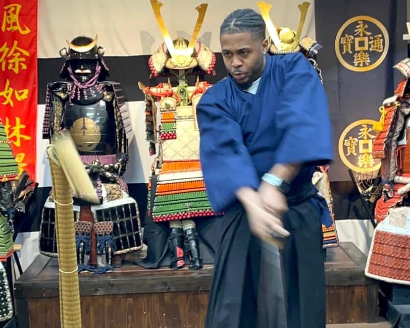 Samurai sword cutting experience - Why greetings and meditation come first