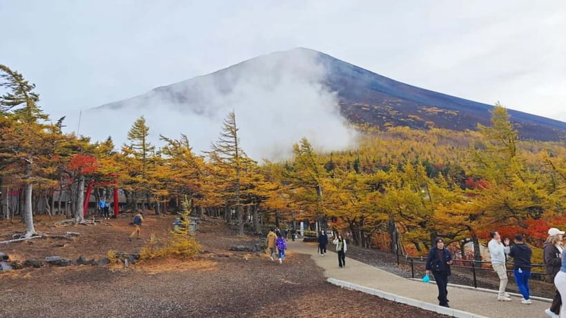 [Seasonal Limited] Mt. Fuji 5th Station &Hot Spring Day Tour - Mt. Fuji 5th Station at 2,300 meters