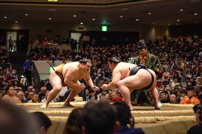 Seat B Ticket Tokyo Sumo Wrestling Tournament in Ryogoku - Key points at a glance