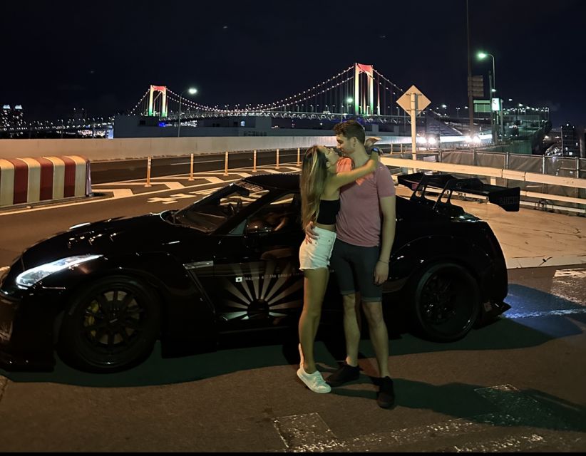 Secret Car Meet: R34 Skyline Car Club Membership - Tokyo Tower, Rainbow Bridge, and the night views