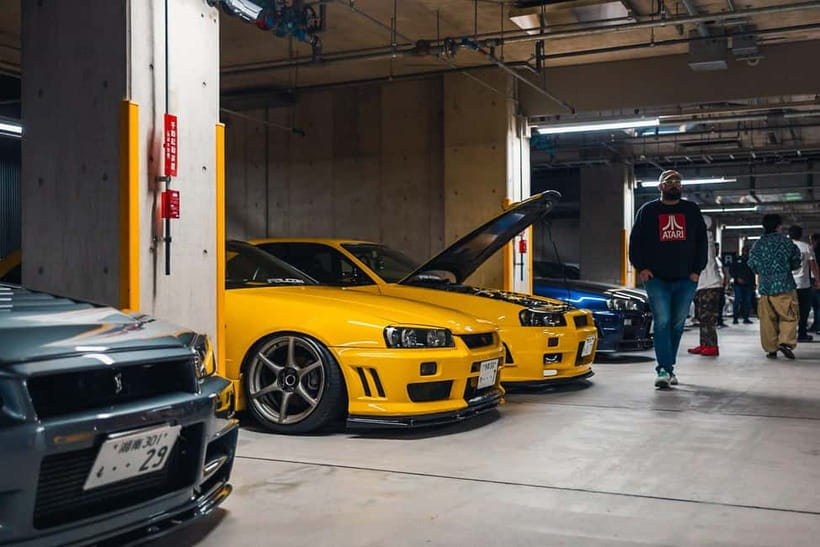 Secret Car Meet: R34 Skyline Car Club Membership - Who will enjoy this most
