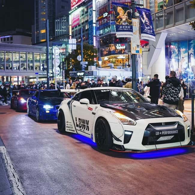 [Self-Drive] Tokyo & Daikoku Custom Car Driving Tour - Rainbow Bridge and the road toward Yokohama