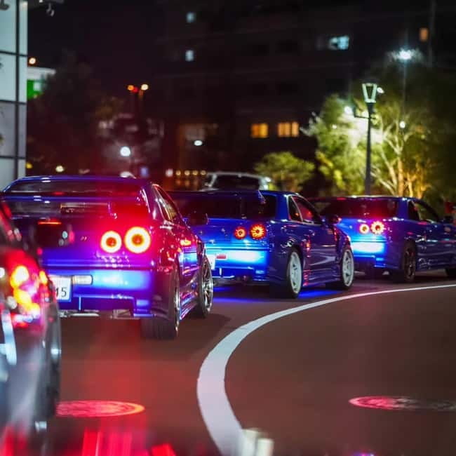 [Self-Drive] Tokyo & Daikoku Custom Car Driving Tour - Daikoku PA: the tour’s main car-culture stop