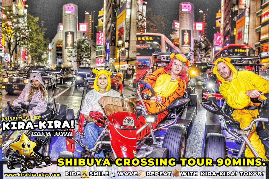 Shibuya Crossing x Tokyo Tower and more! Go-Kart Tour - Key points to know before booking