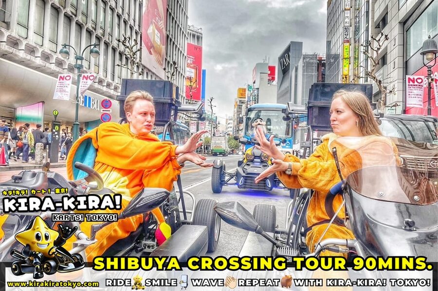 Shibuya Crossing x Tokyo Tower and more! Go-Kart Tour - Harajuku brings a different Tokyo mood