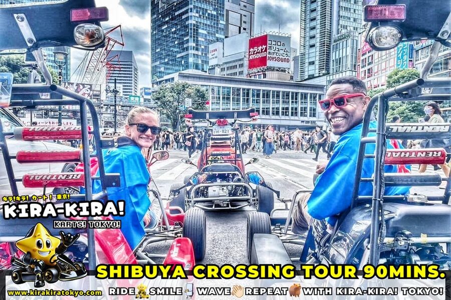 Shibuya Crossing x Tokyo Tower and more! Go-Kart Tour - The legal requirements are not a small detail