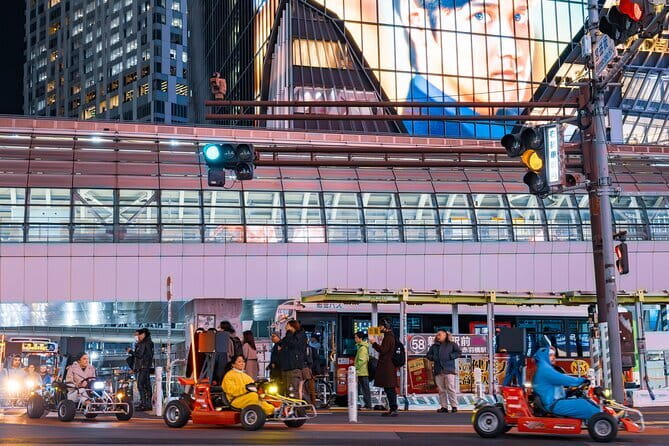 Shibuya Go Karting Tour with Funny Costume - Rain can change the whole experience