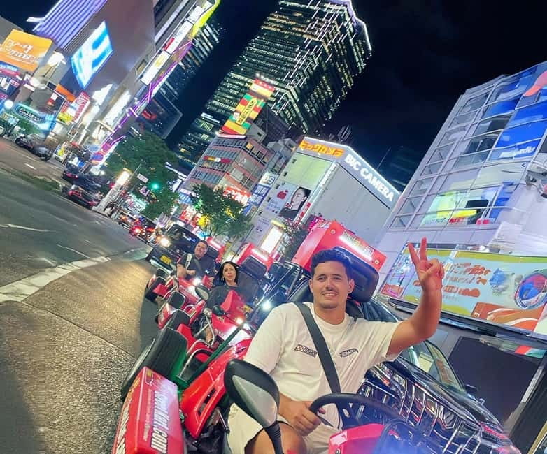 Shibuya: Tokyo Street Go-Kart Tour by Shibuya Annex - The driving documents are not a minor detail