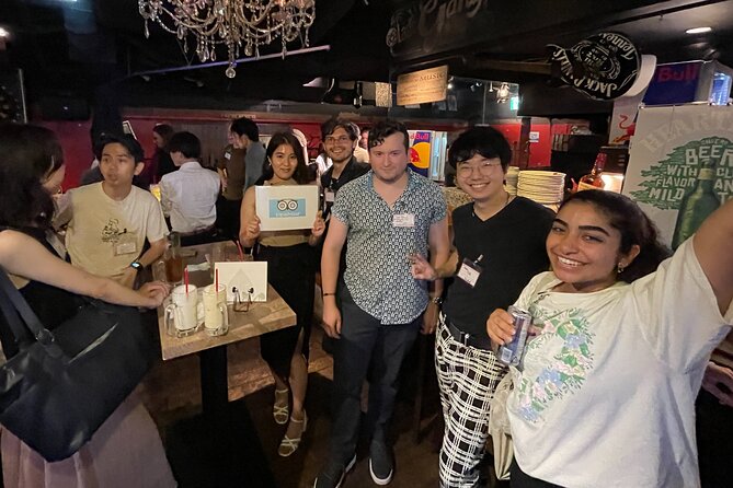 Shinjuku Locals &Traveller Meet&Drink Experience Solo going Party - Games, name tags, and the value of a simple format