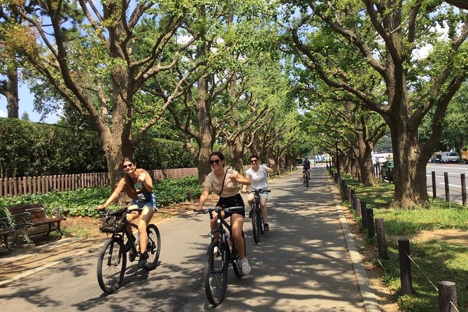 Small Group Cycling Tour in Tokyo - The Imperial Palace moat and the ride back