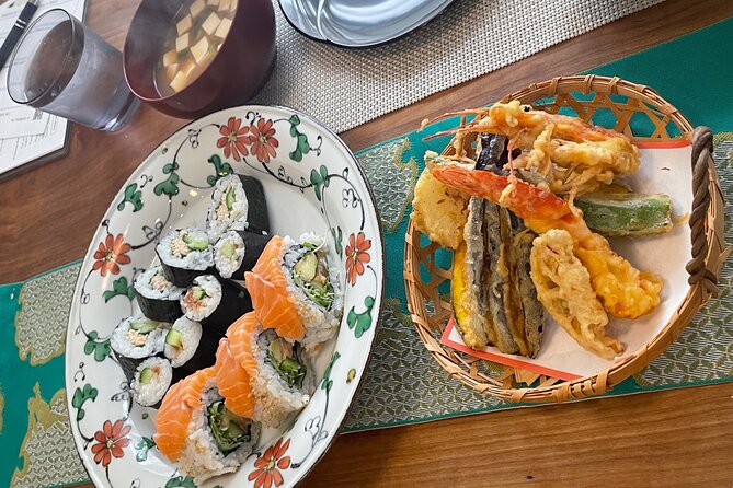Small Group Sushi roll and Tempura Cooking Class in Nakano - Making sushi rice and three kinds of rolls