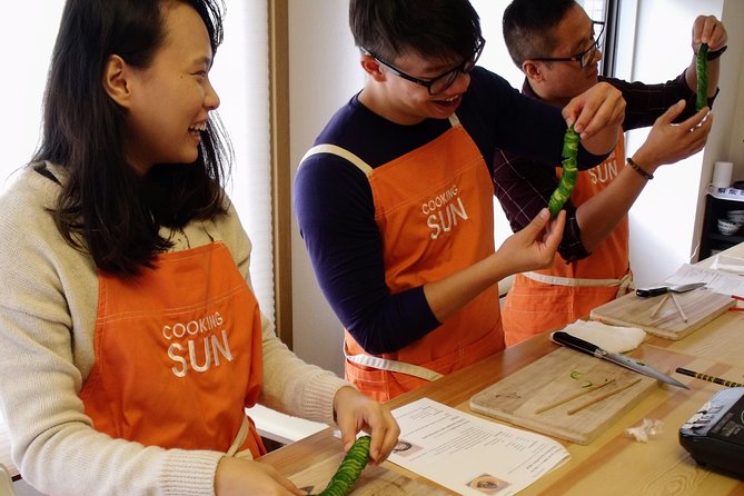 Small-Group Wagyu Beef and 7 Japanese Dishes Tokyo Cooking Class - Seven dishes, one busy morning