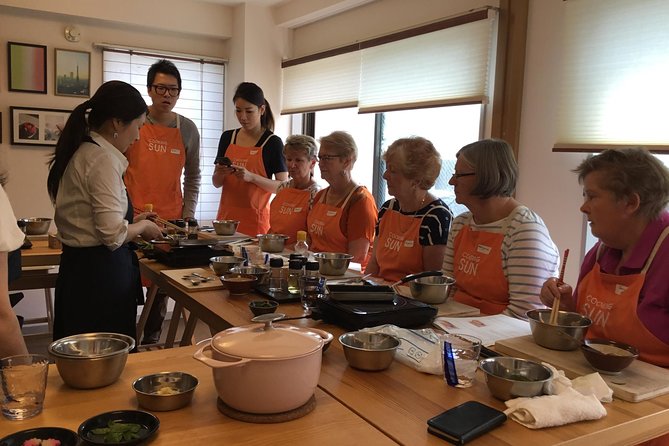 Small-Group Wagyu Beef and 7 Japanese Dishes Tokyo Cooking Class - Starting with dashi and Japanese seasonings