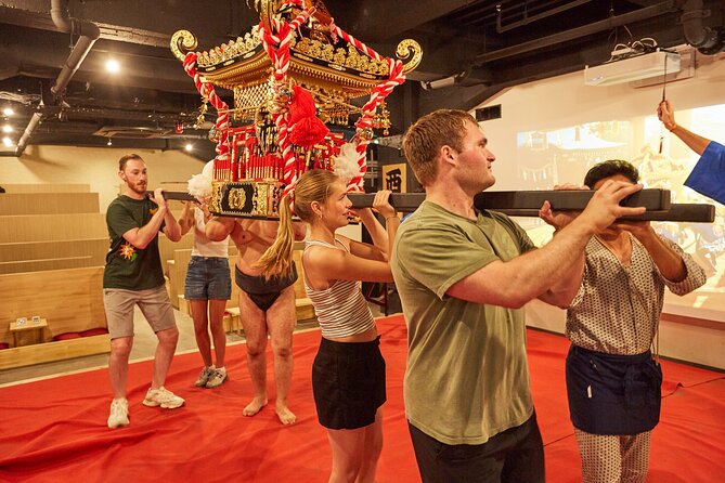 【SUMO FESTIVAL】Tokyo Ginza: Sumo Show & Photo Experience - Carrying a mikoshi after the sumo show