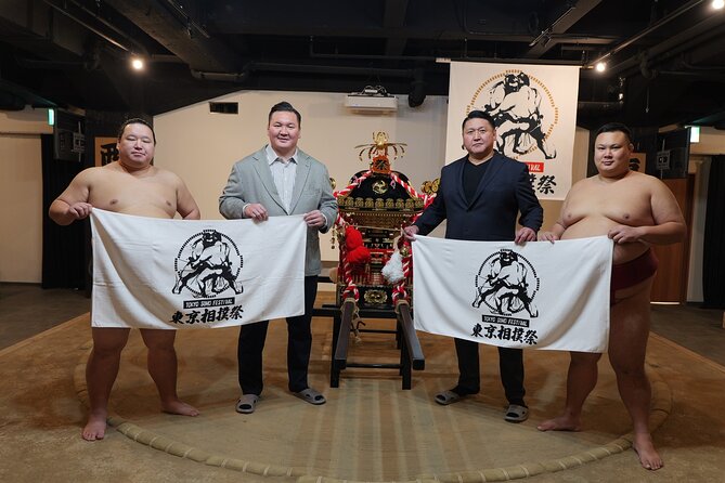 【SUMO FESTIVAL】Tokyo Ginza: Sumo Show & Photo Experience - Food, drinks, and the cost of the experience
