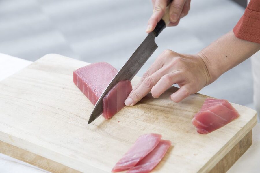 Sushi-Making Experience - Learning Japanese dining etiquette at the table