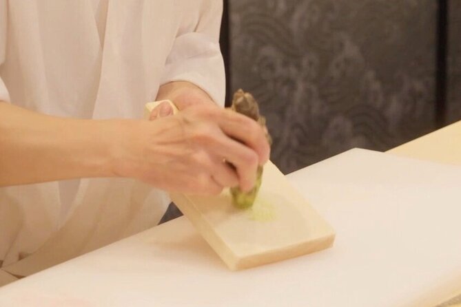 Sushi-Making in Nakameguro, Tokyo with a Professional Chef - Putting on chef clothing and getting ready