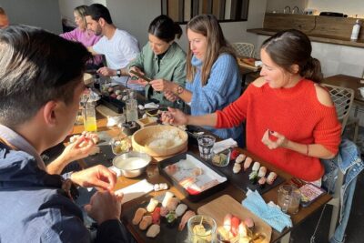 Sushi Making Tokyo Roll and Authentic Japanese Sushi Class