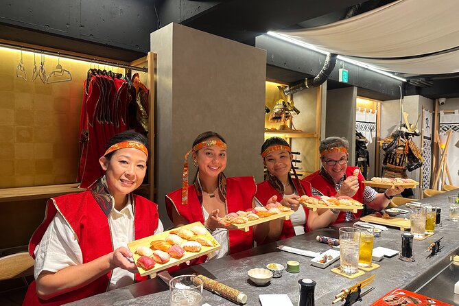 Sushi Making with Interactive Samurai Experience at JIN-ASAKUSA - Key points at a glance