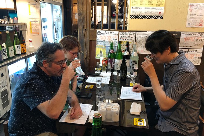 Tasting All Types of Sake with Sommelier - Six or seven sakes, served as a lesson rather than a bar crawl