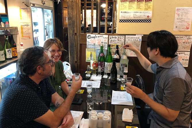 Tasting All Types of Sake with Sommelier - A short introduction to Kabukicho and Golden Gai