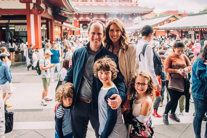 The Best Family-Friendly Tokyo Tour with Government Licensed Guide - Senso-ji and Asakusa: Tokyo’s strongest family opening