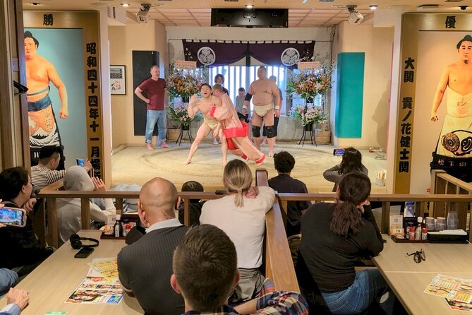 The SUMO Show & Experience with Hot pot lunch - The padded suit challenge
