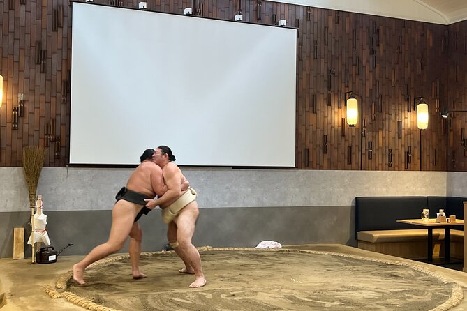 the SUMO show with Dinner - Three matches bring the sport close