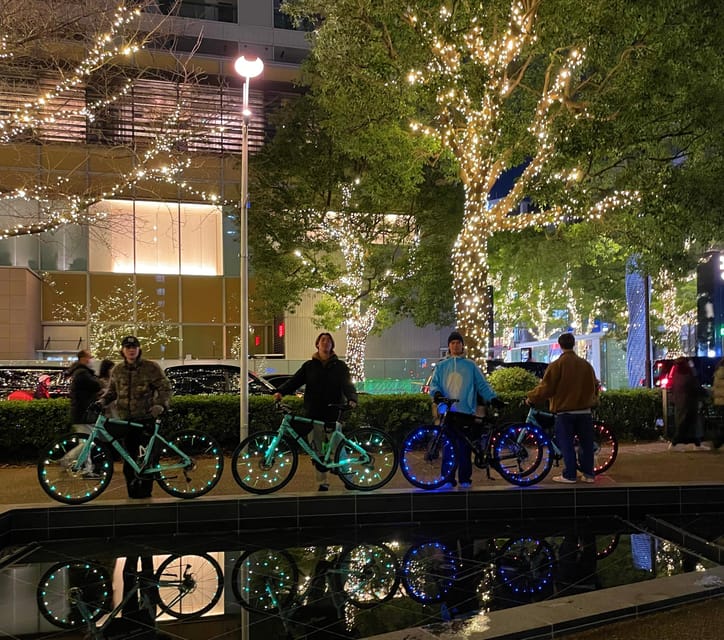 Tokyo: 2-Hour Night Bike Tour of the City's Hidden Gems - Tokyo Midtown and seasonal light displays