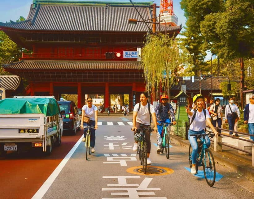 Tokyo: 3-Hour Bike or E-Bike Tour of City's Hidden Gems - From Commodore Perry to Zojo-ji Temple