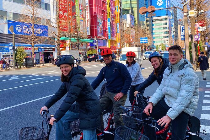 Tokyo 3 Hour E Bike Tour of the City Bayside Areas - Optional Fukagawa Fudodo finish