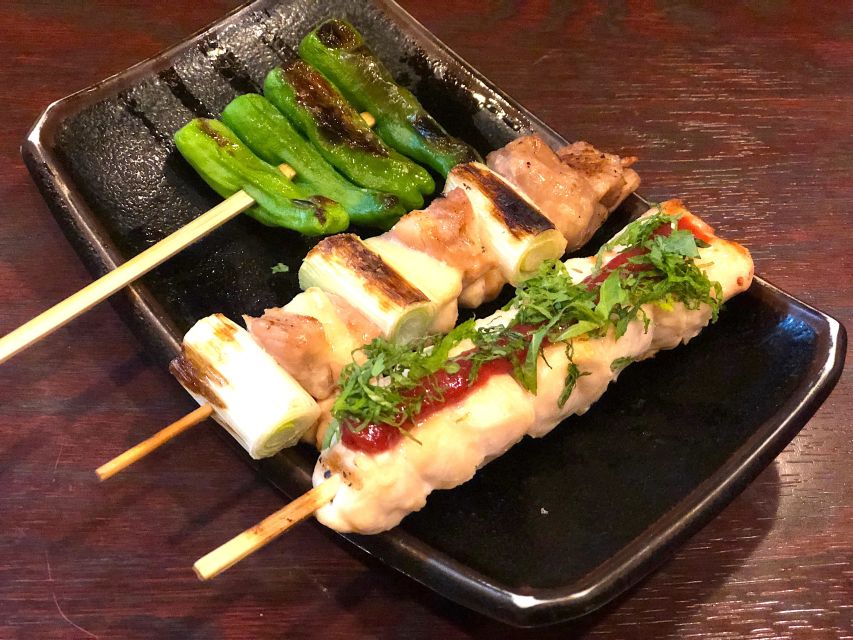 Tokyo: 3-Hour Food Tour of Shinbashi at Night - Wagyu with a smoky edge