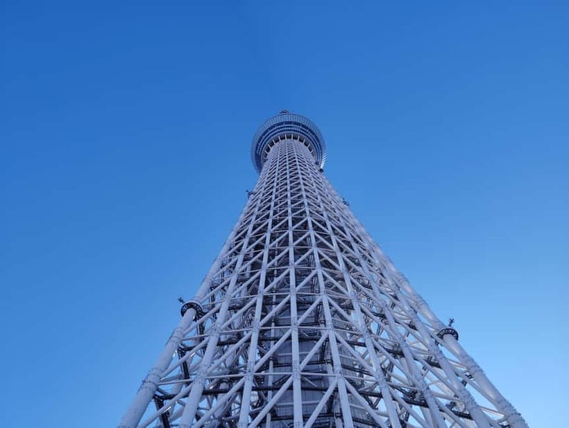 Tokyo: 3 Towers Tour – A Sky-High View of the City - Tokyo Tower, the classic symbol in the middle of the day