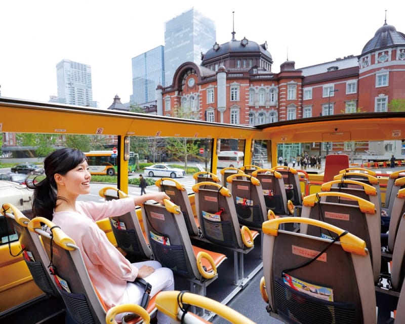 Tokyo: 60min Panoramic Open Top Bus Tour with Audio Guide - Why this short bus ride works well in Tokyo