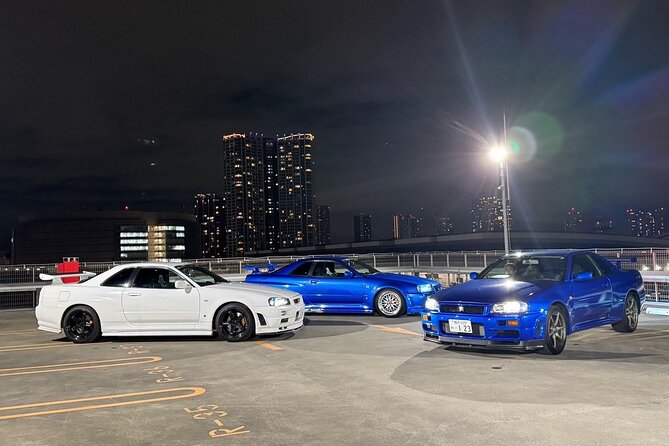 Tokyo and Daikoku Guided Tour in a Nissan GTR R34 - Meeting at Marunouchi and getting ready to roll