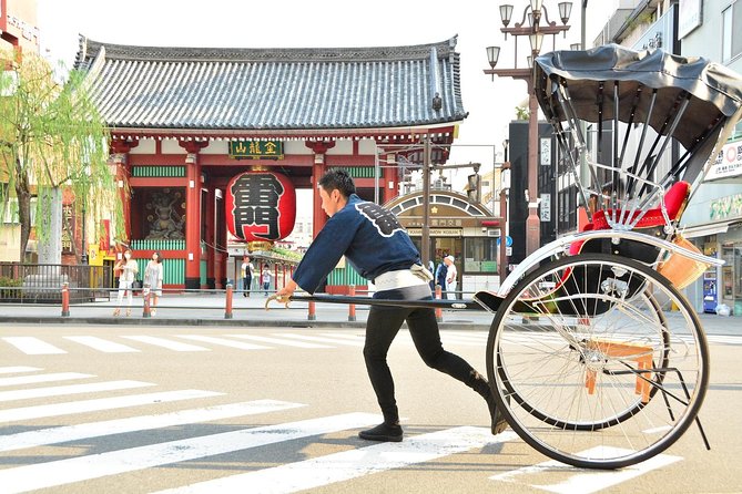 Tokyo Asakusa Rickshaw Tour - Sensoji, Asakusa Shrine, and the limits of the rickshaw